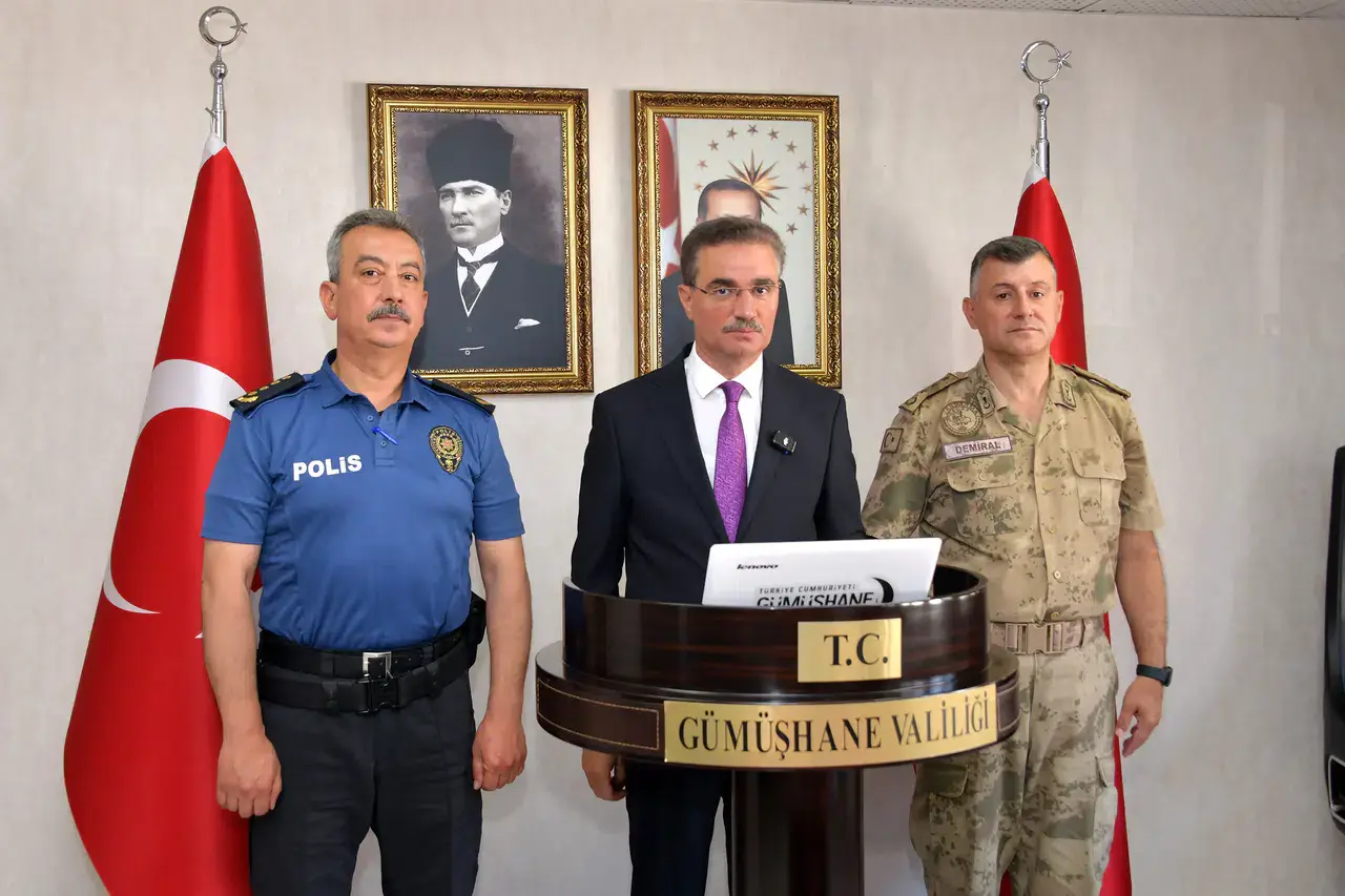 Gümüşhane’nin 7 Aylık Asayiş Raporu Açıklandı