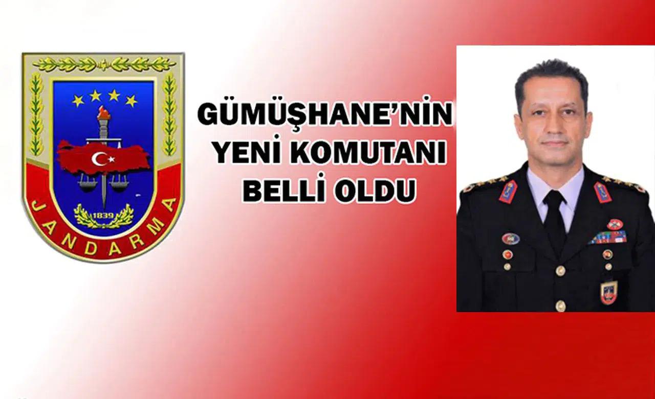 Gümüşhane'nin yeni İl Jandarma Komutanı Sarıdoğan oldu